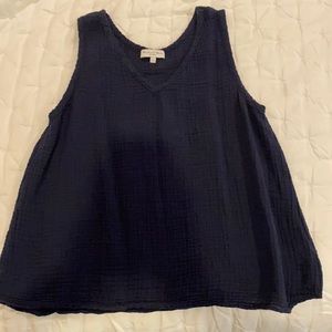 Michael Stars tank - navy blue size small